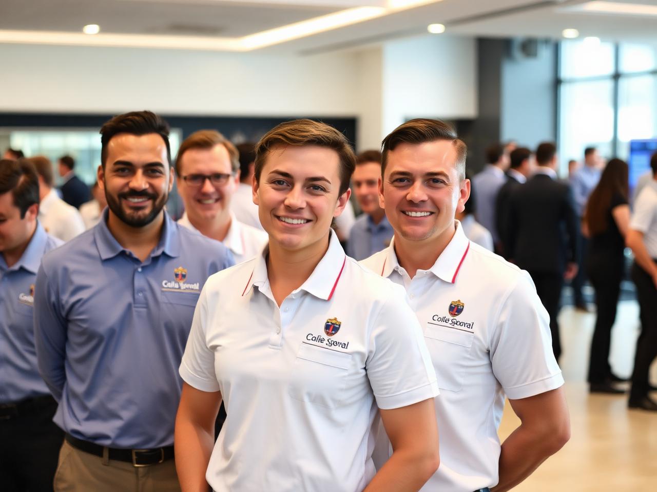 Uniformes personalizados · Convenção anual